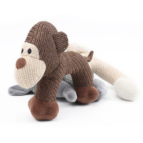 Jouets pour animaux de compagnie durables, résistants aux déchirures et bruyants Jouets en peluche pour chiens