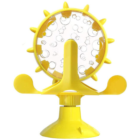 Jouets Pour Chat Interactifs Pour Chat D'Intérieur, Jouet Pour Chatons, Jouet Interactif Pour Chat, Jouet De Boule De Chat Tournant Pour Chats, Ventouse Puissante, Exercice Pour Chat, Divertissement P