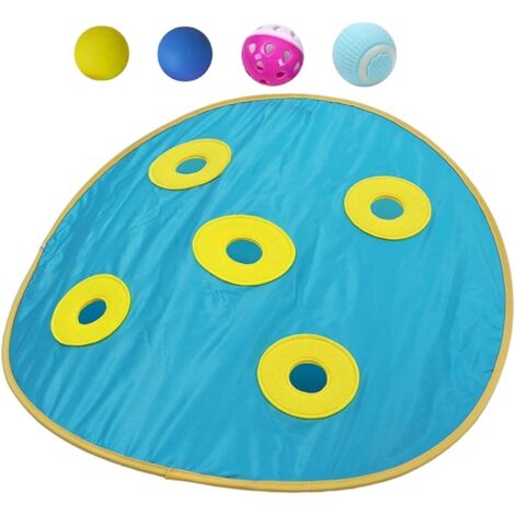 Jouets pour Chat - Jouet Roulant avec 4 Billes Amovibles - Divertissement