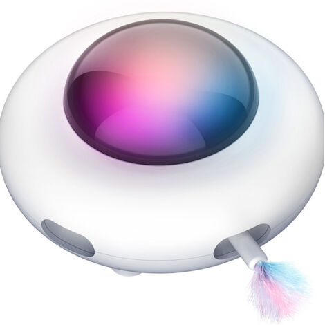 Jouets pour chat mignons, jouet interactif électrique pour chat, plume rechargeable automatiquement