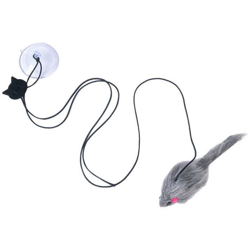 Jouets pour chat Self-hey Porte suspendue Corde à gratter rétractable