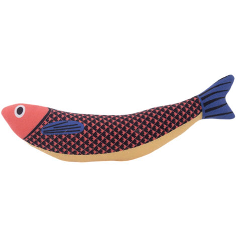 Jouets pour chats en forme de poisson, jouets interactifs à mâcher pour chats d'intérieur, jouets à l'herbe à chat avec son, jouet à mâcher pour chatons