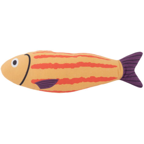 Jouets pour chats en forme de poisson, jouets interactifs à mâcher pour chats d'intérieur, jouets à l'herbe à chat avec son, jouet à mâcher pour chatons