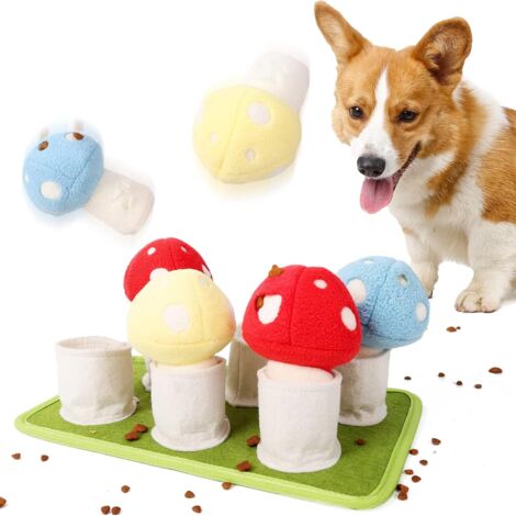 Jouets pour chiens à priser, jouets à mâcher pour chiots qui couinent, jouets interactifs pour chiens, friandises cachées jouets éducatifs pour chiens en peluche
