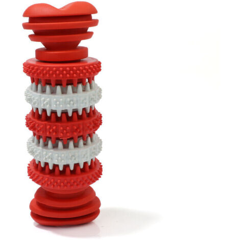 Jouets pour chiens en caoutchouc naturel – Lot de 4 pièces résistantes, adaptés aux races petites, moyennes et grandes