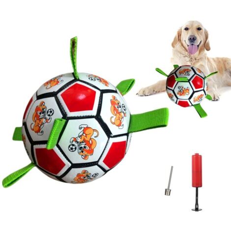 Jouets pour Chiens, Jouets pour Chiens, balles pour Chiens,Football pour Chiens pour 15cm x 15cm Boule de Chien Interactive intérieure et extérieure