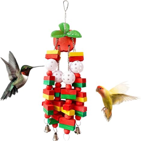 Jouets pour Oiseaux Perroquets - Jouets à Mâcher pour Perruche et Jeux
