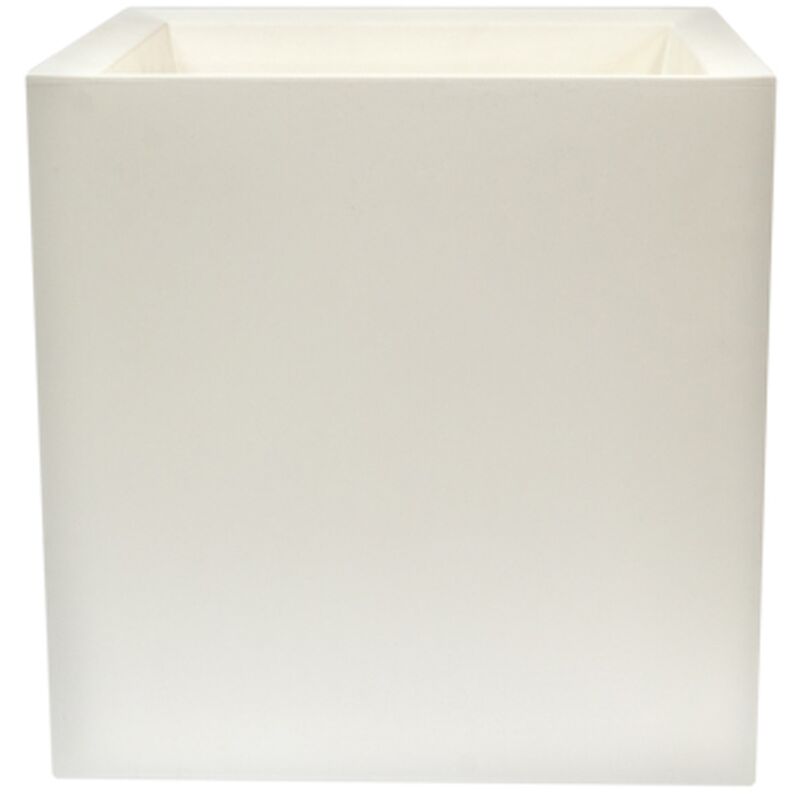 Joueur en polyéthylène par rotomolding blanc 40x40 cm