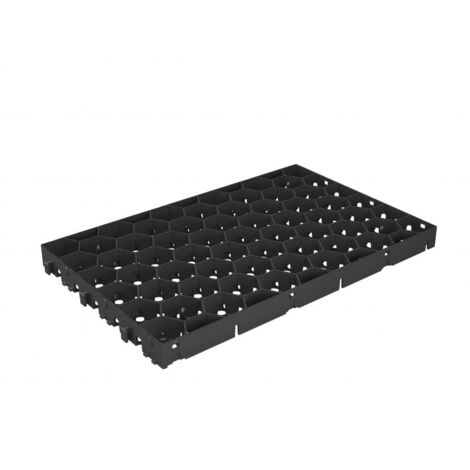 Jouplast – Stabilisateur de gravier alvéolaire 60x39cm – Pour parkings et zones de passage intensif – Résistant aux véhicules – Fabrication en plastique recyclé