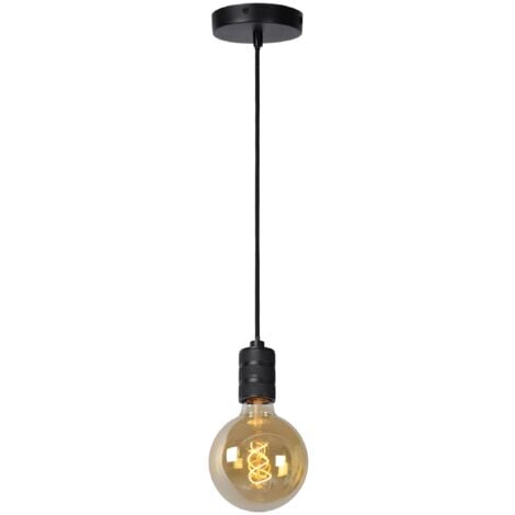 LUCIDE JOVA Suspension-Noir-Ø10-1xE27