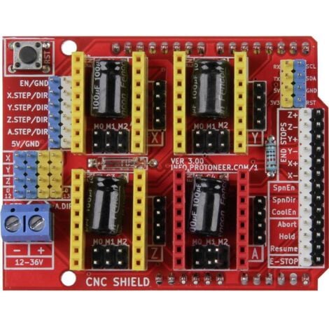 Joy-it ARD-CNC-Kit1 convient pour (cartes Arduino): Arduino UNO 1 pc(s)