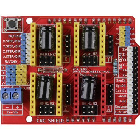 Joy-it Controllerboard CNC für Arduino Uno Motortreiber