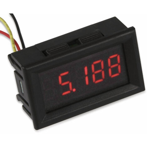 JOY-IT Digital Voltmeter 5 Digit, Einbauinstrument,