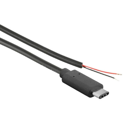 Joy-it K-1473 Strom-Kabel Raspberry Pi®, Arduino, Banana Pi, Cubieboard [1x USB-C® Stecker - 1x offe