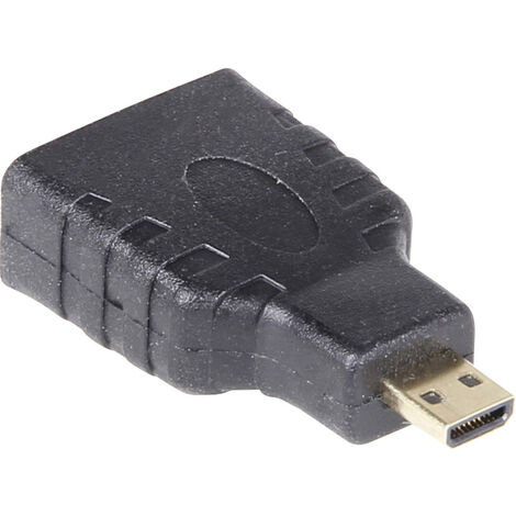 Joy-it K-1482 HDMI-Adapter Raspberry Pi® [1x HDMI-Stecker D Micro - 1x HDMI-Buchse]   geschirmt