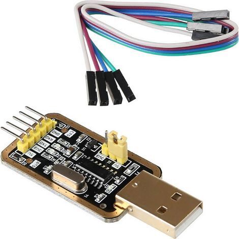 Joy-it sbc-ttl Câble de cavalier Raspberry Pi® [1x USB 2.0 type A mâle - 4x Pontage filaire de prise femelle] 20.00 cm Q107442