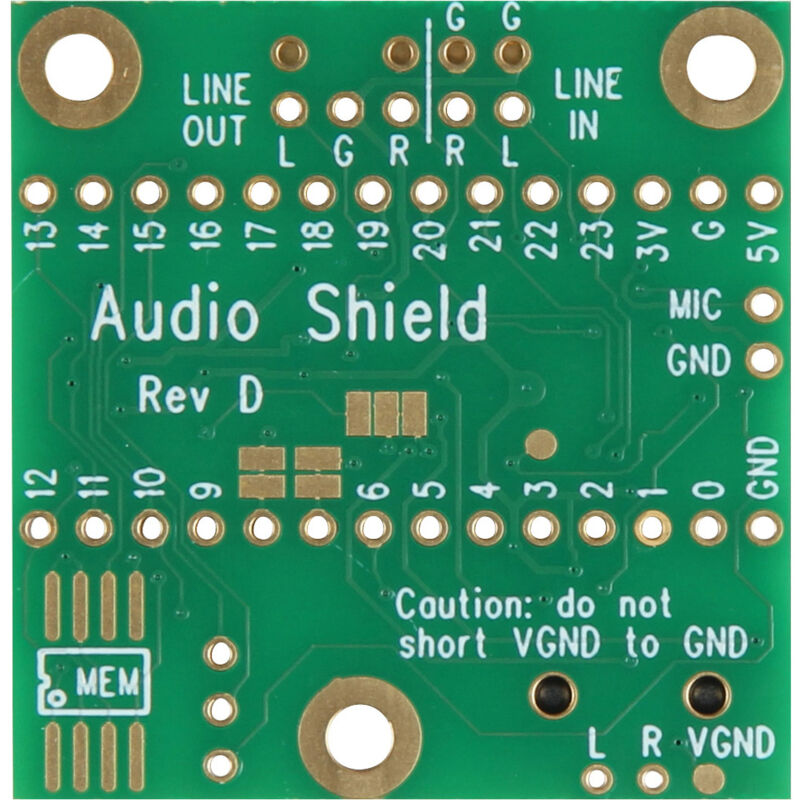 Teensy40audio Erweiterungsboard - Joy-it