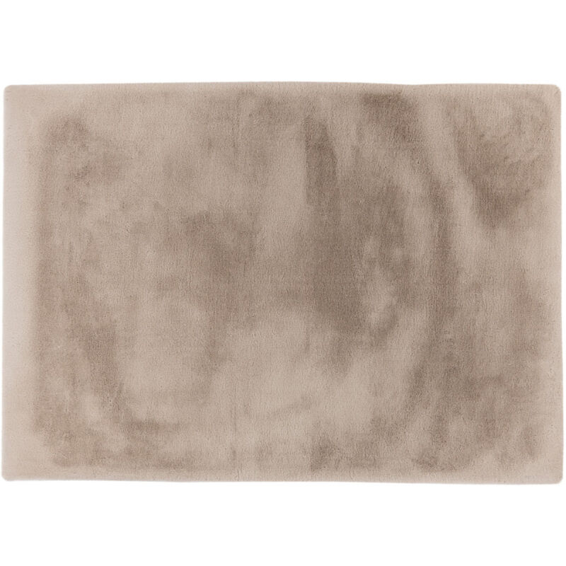Lisa Design - Joy - tapis rectangulaire - fausse fourrure - beige - beige