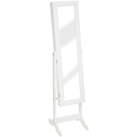 Joyero de cristal - blanco - 37 -2x145 cm - Atmosphera créateur d'intérieur