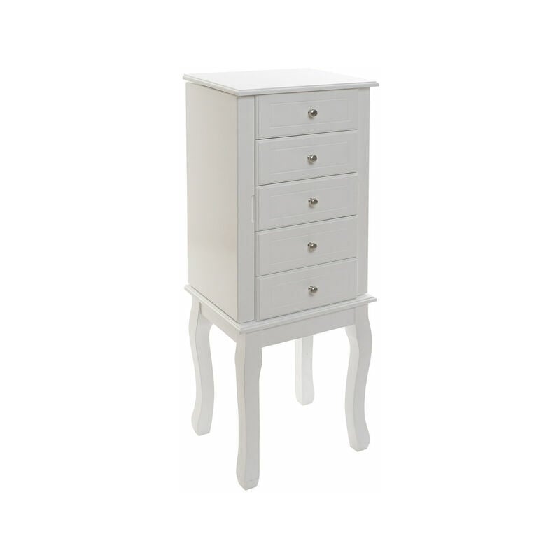 

Joyero de Pie DKD Home Decor Romántico Espejo Madera MDF (37 x 27 x 90 cm)