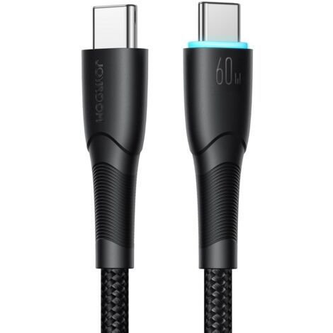 Joyroom Ladekabel / Datenkabel Starry Series SA32-CC3 USB-C/USB-C-Kabel 60 W 1 m – schwarz