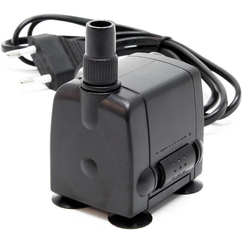 JP-033 Pompe d’aquarium 600 l/h 8 W, économie d’énergie, pour aquariums de 25 l max., Hauteur de refoulement 1,0 m, Aquariophilie
