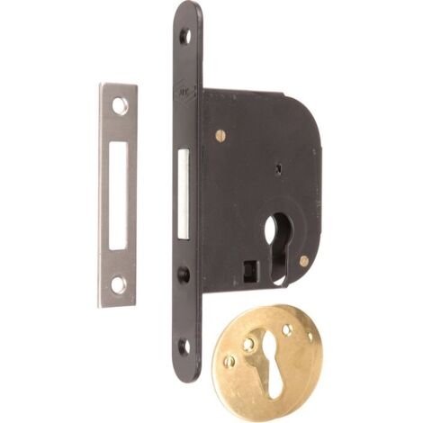 petit coffre acier noire - Clé I - Axe à 50 mm - Série 235 - JPM