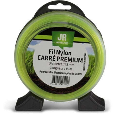 JR Fil nylon 1.3 mm - Carré - Premium FNY046