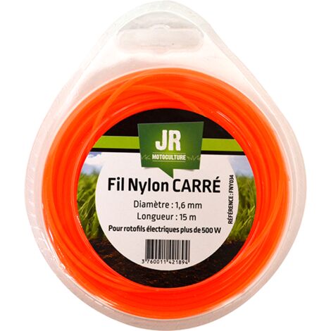 JR Fil nylon 1.6 mm - Carré FNY034
