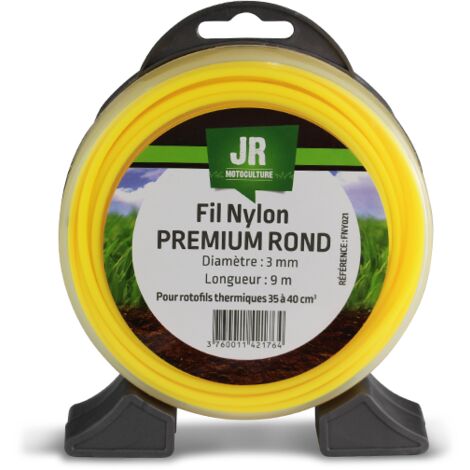 JR Fil nylon 3 mm - Rond - Premium FNY021