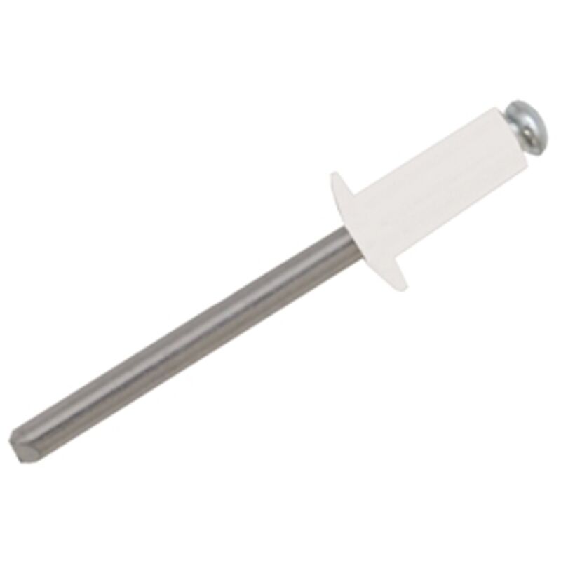 Jrp Riveting Products 4.0 x 8mm Dome Head Rivets - Box of 500
