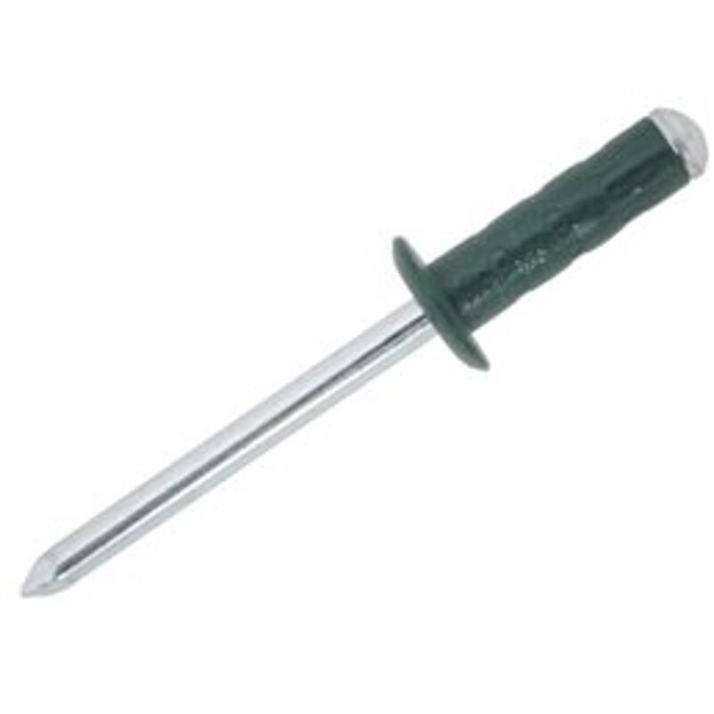 JRP Riveting Products Dome Head Rivets 4.8 x 15mm - Box of 500 in Green
