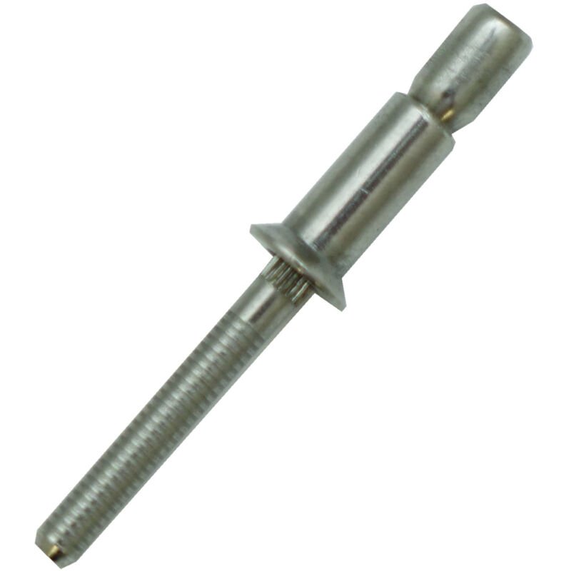 Jrp Riveting Products 6.4 x 16mm Steel Rivets - Box of 200