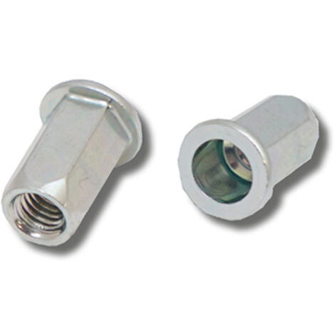 Jrp Riveting Products M10 x 21.0 Steel Rivet Nuts - Box of 250