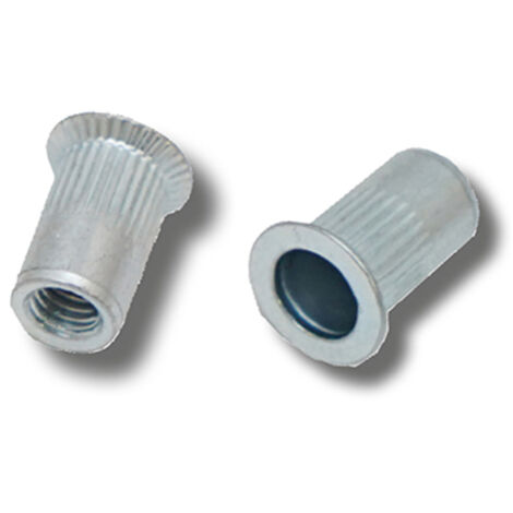 Jrp Riveting Products M8 x 19.0 Steel Rivet Nuts - Box of 250