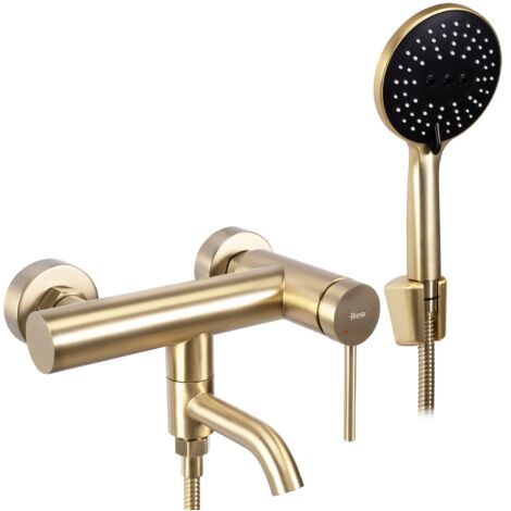 JS-702303BG CLIF BADEWANNENARMATUR GOLDBÜRSTE SKU REA-B4242