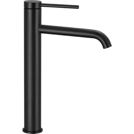 JS-B311-1B CLIF ROBINET DE LAVABO HAUT NOIR SKU REA-B5325