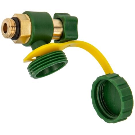 SCHLÖSSER ARMATUREN JS Entleerungsventil G 1/4 Typ 1813, mit O-Ring für Schrägsitzventile Freistrom- KFR Ventile