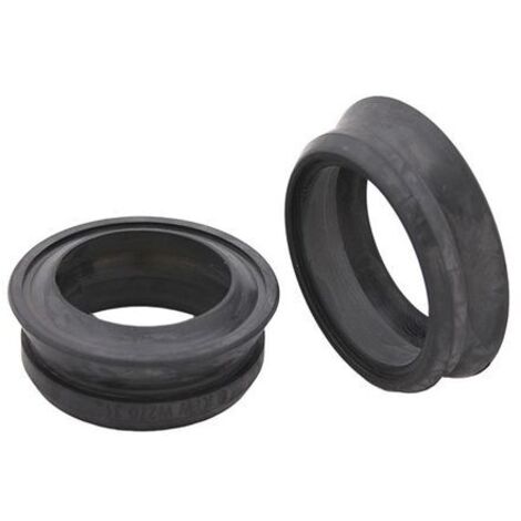 JS GARNITURE D'ÉTANCHÉITÉ POUR EMBRAYAGE RAPIDE, AVEC ÉCROU DE CONTRE-ÉCROU, NOIR, KTW+W270