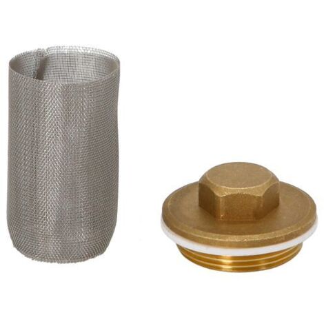 JS HAUT DE GAMME FILTRE À POUSSIÈRE, TAMIS FIN, DN40, 1 1/2", BRASS