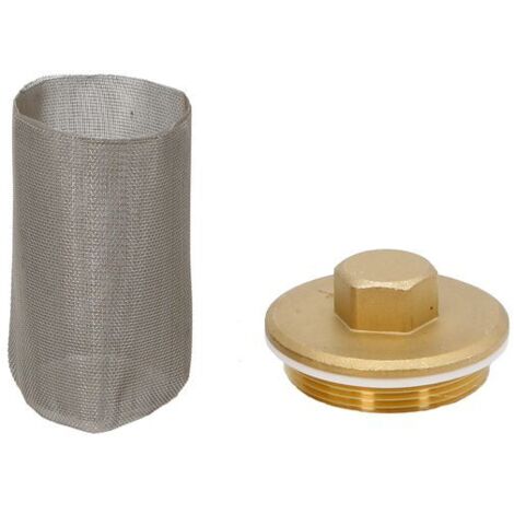 JS HAUT DE GAMME FILTRE À POUSSIÈRE, TAMIS FIN, DN50, 2", BRASS