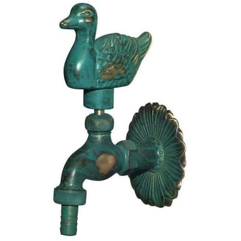 JS NOSTALGIE-AUSLAUFVENTIL,MIT SV MOTIV:ENTE,DN15,1/2",MS-PATIN.
