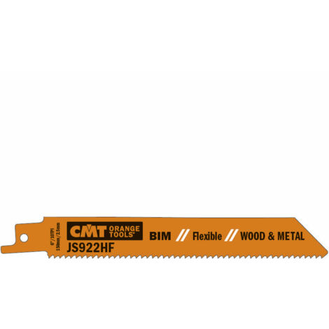 JS922HF-5 5 LAME SEGHETTO LEGNO-MET BIM 150x2.5x10TPI SIDESET/MILLED