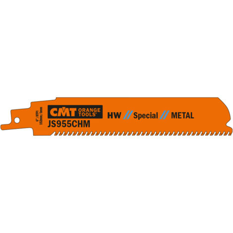 JS955CHM-3 3 HEX X METALL-SÄGEBLÄTTER HM 150x24x1,2 8TPI HARTMETALLSPITZE