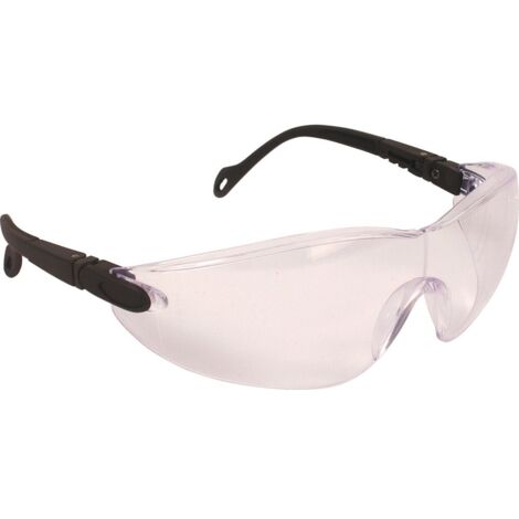 JSP Brille Eclipse, PC, klar/schwarz