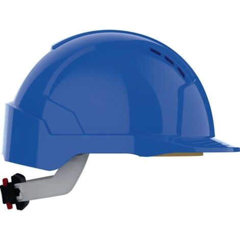 JSP Schutzhelm EVOLite AJB170 belüftet mit Schirm blau