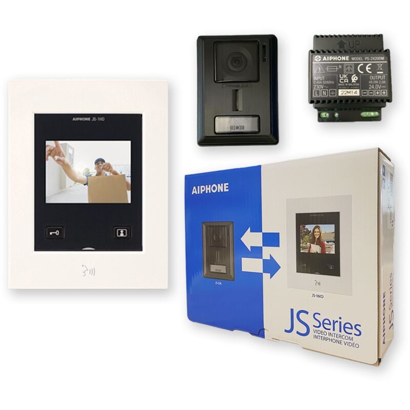Aiphone - JSS1A Vidéophone écran couleur 3,5 pouces