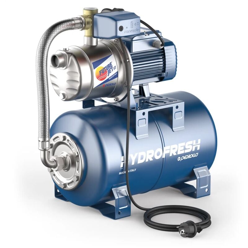 Hidrofresh future JETm 2C-ST - 24 cl - Groupe de pression de l'eau avec système de pompe JSWm 2C-ST - Pedrollo