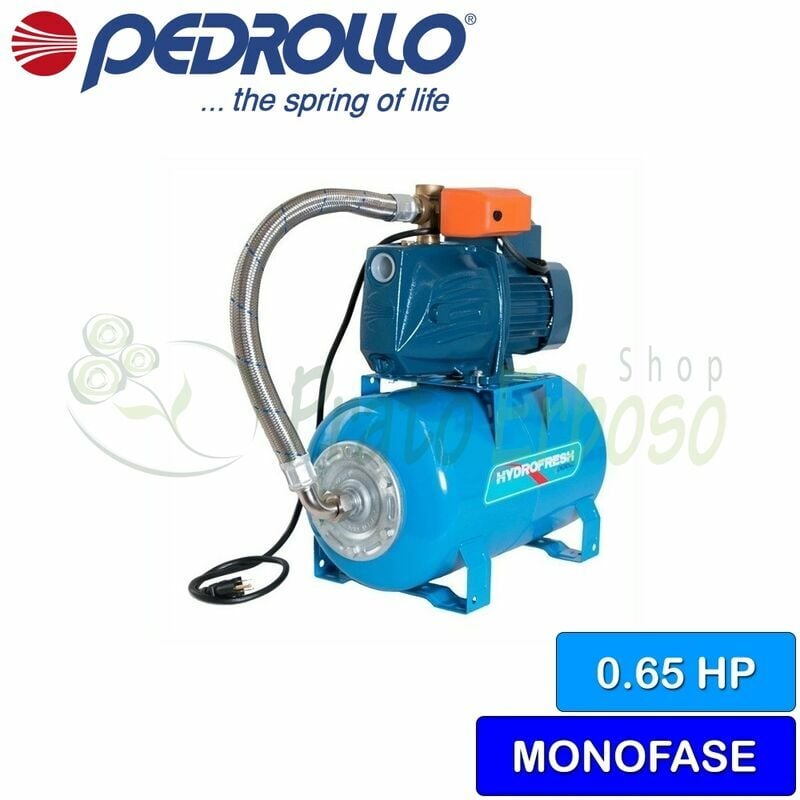 

Pedrollo - JSWm 1BX - 24 CL - Grupo de sistema de presión de agua con bomba de JSWm 1B