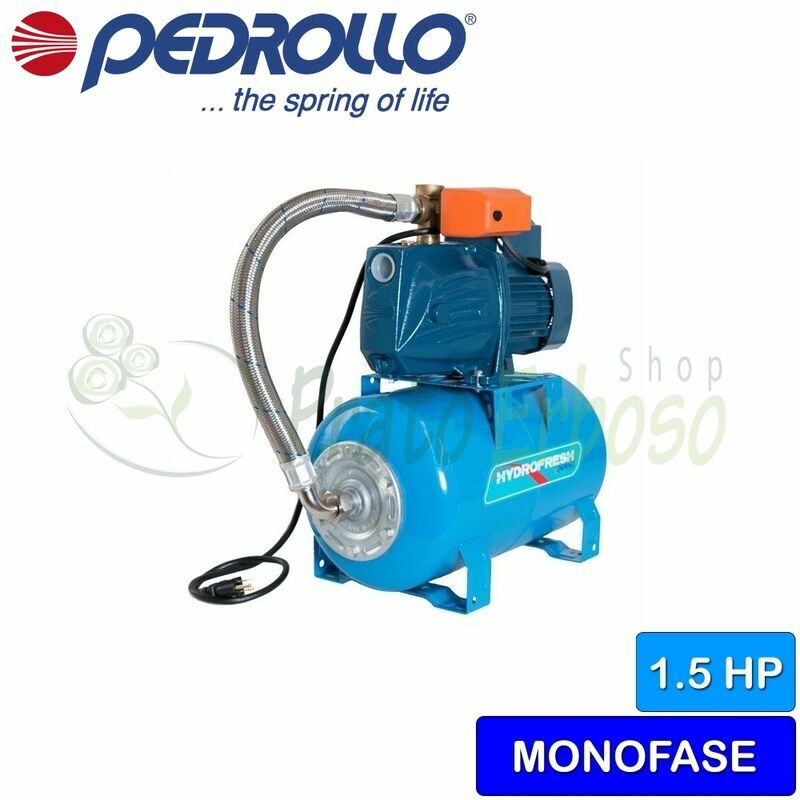 

Pedrollo - JSWm 2AX - 24 CL - Grupo de sistema de presión de agua con bomba de JSWm 2AX